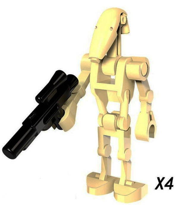 Minifigure - Star Wars - Battle Droids set of 4