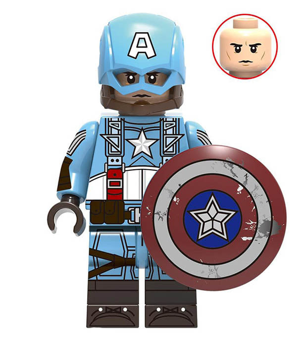 Minifigure - Marvel - Captain America Steve Rogers V2
