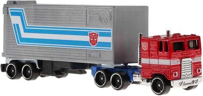 Hot Wheels 1:64 Track Fleet Transformers Prime Optimus Truck