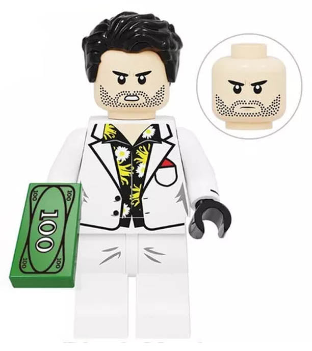 Minifigure - DC - Black Mask