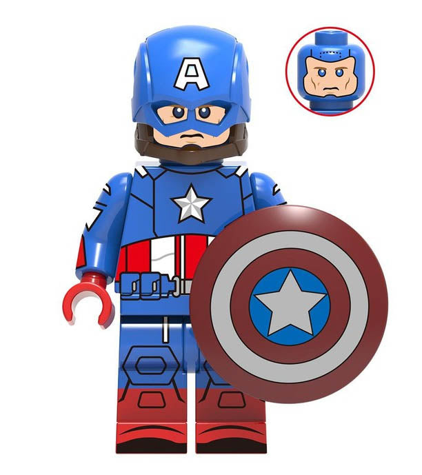 Minifigure - Marvel - Captain America Steve Rogers