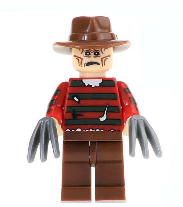 Minifigure - Nightmare on Elm St. - Freddy Krueger