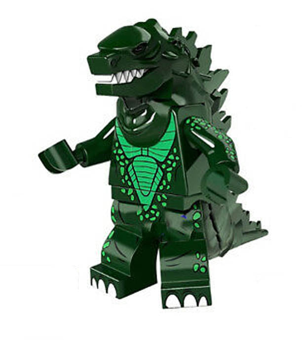 Minifigure - Godzilla Green