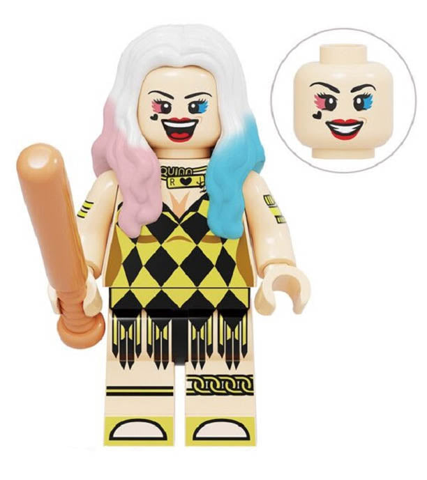 Minifigure - DC - Harley Quinn Hair Down