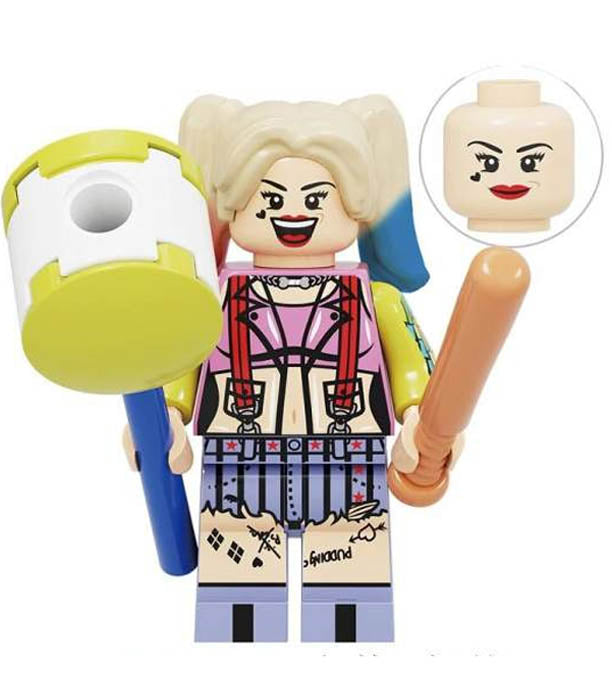 Minifigure - DC - Harley Quinn with Shorts