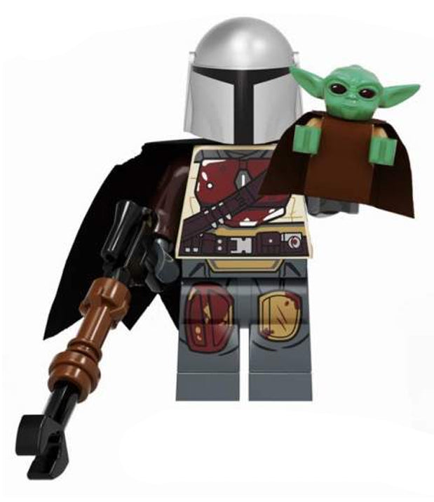 Minifigure - Star Wars - Mandalorian 1 and Baby Yoda